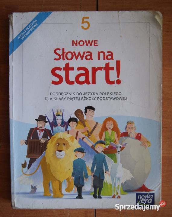 Nowe słowa na start język polski klasa 5 Nowa Parczew