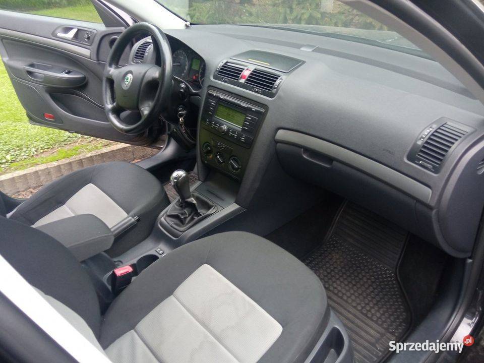 Skoda Octavia II 2007 16 benzyna salonowy światła przeciwmgielne wielkopolskie Jarocin sprzedam