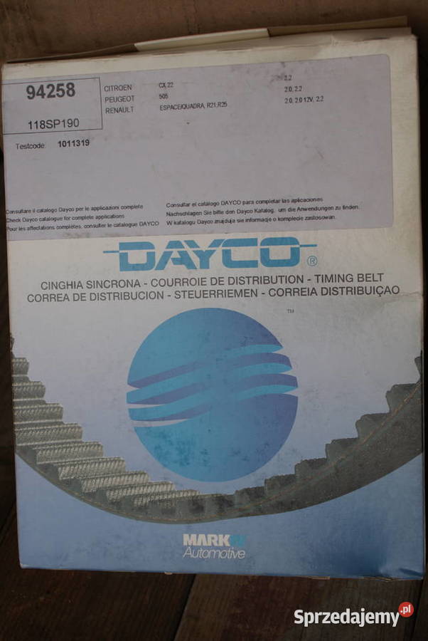 5059XS GATES PASEK ROZRZĄDU PEUGEOT RENAULT 118