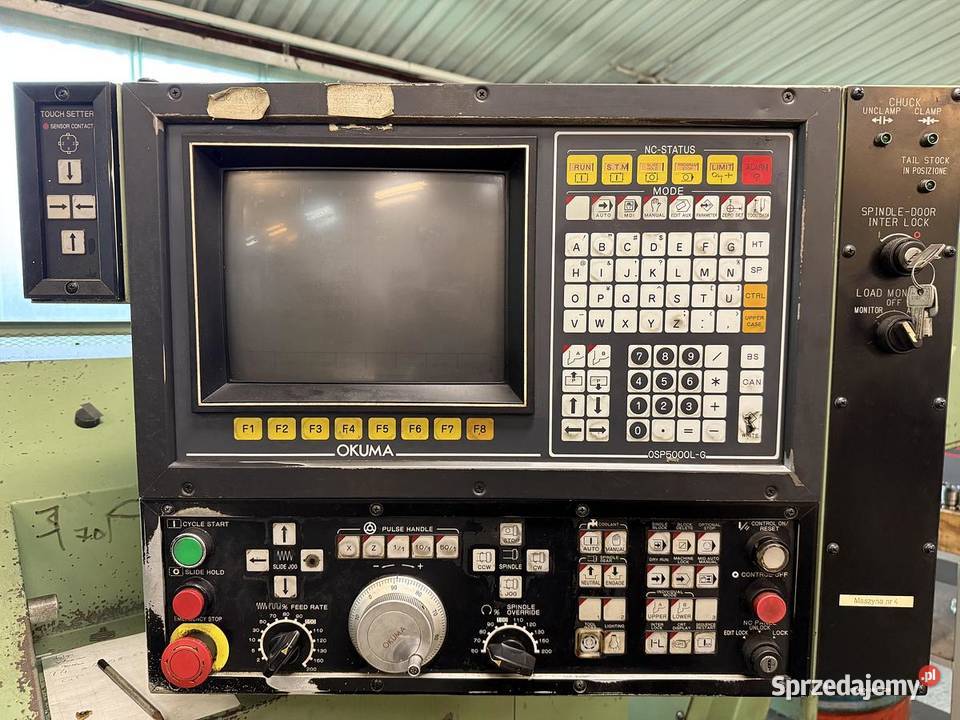 Tokarka CNC Okuma LB 15 Produkcja