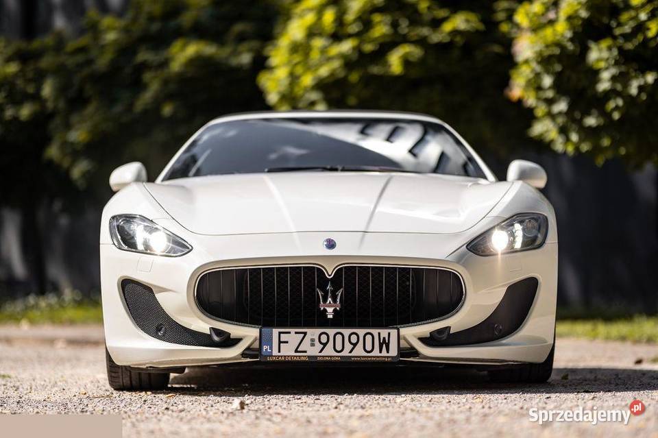 Maserati GranCabrio Sport 47 Benzyna 460 2015r Zielona Góra