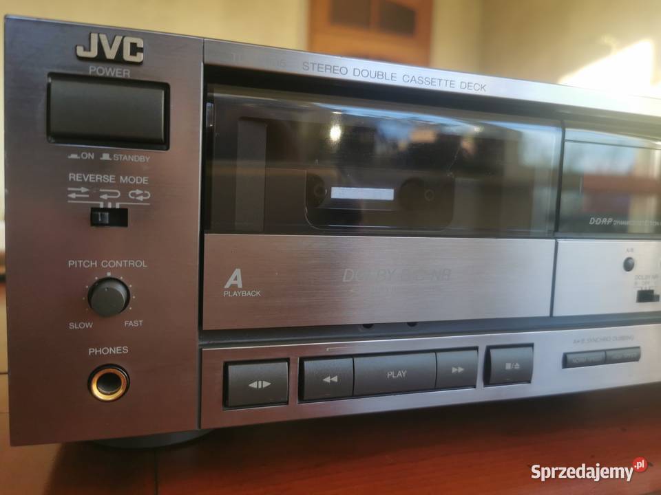 JVC stereo cassette deck TDW 505 Mielec