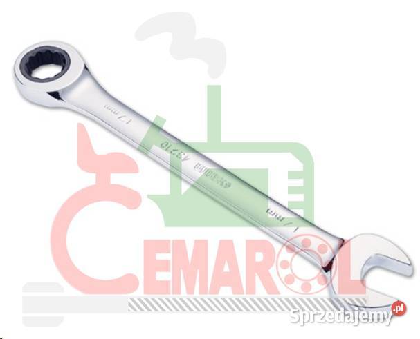 Klucz płaskooczkowy z grzechotką 12mm grene pomorskie Kobylnica