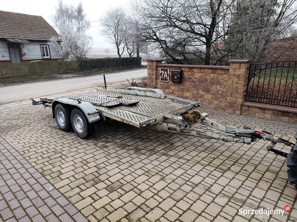 Przyczepa Laweta ZEPPIA DMC 2000 Zarejestrowana