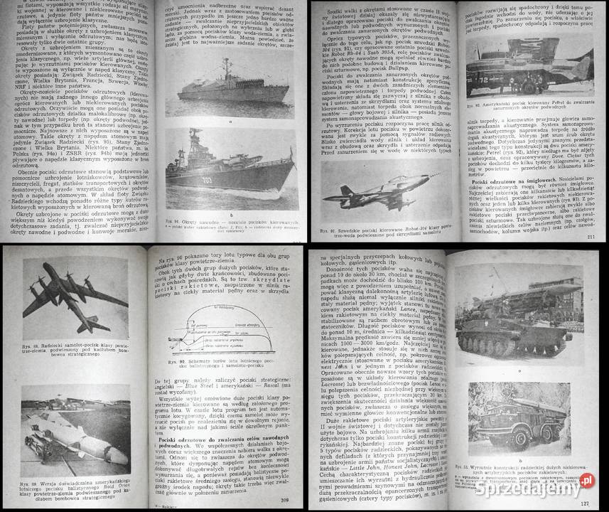 Rakiety Broń XX wieku Tadeusz Burakowski Kultura i Rozrywka Chełm