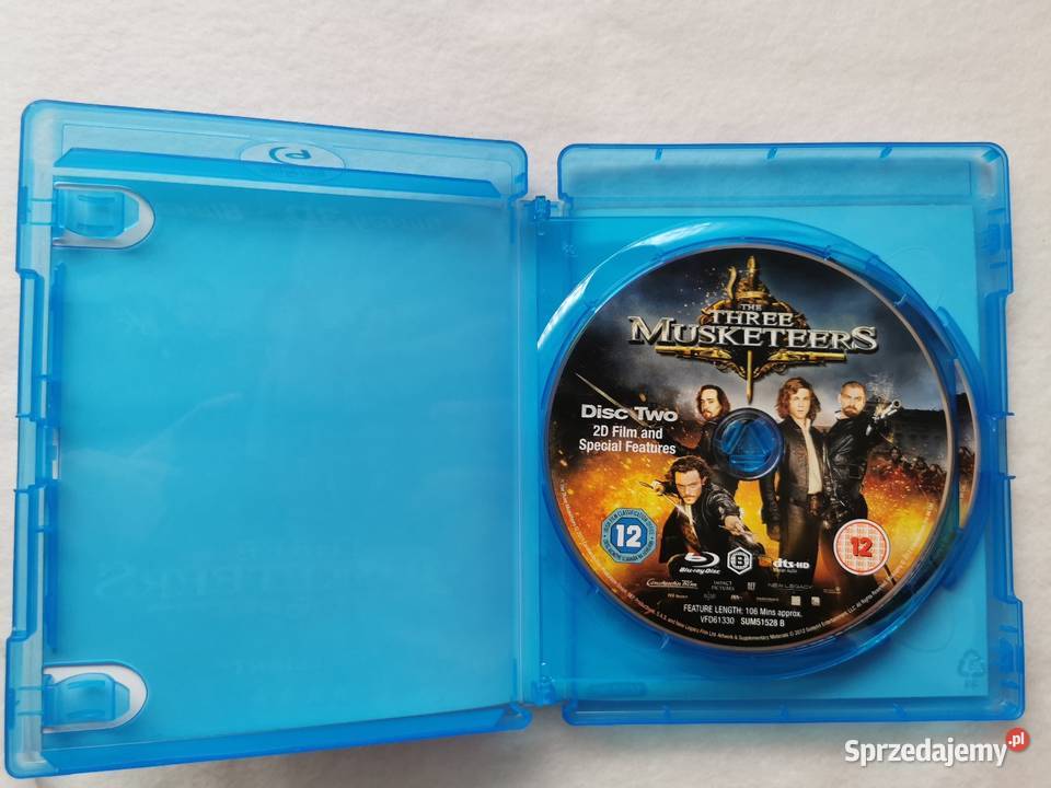 The Three Musketeers Trzej Muszkieterowie Bluray sprzedam