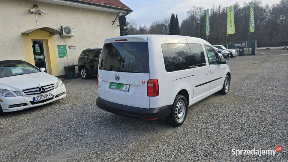 Volkswagen Caddy Maxi 5 drzwi PDC IV 2015 isofix Caddy Zieleniewo