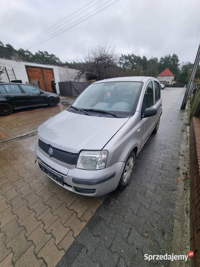 Fiat Panda uszkodzony wielkopolskie Zaniemyśl