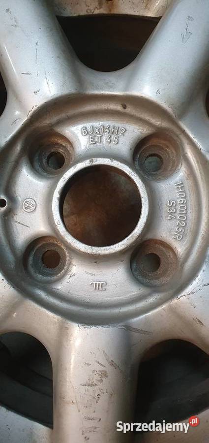 14 4x100 ET 45 6Jx14H2 koło felga aluminiowe VW Pobiedziska