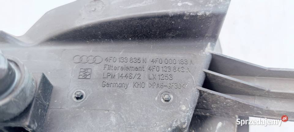 OBUDOWA FILTRA POWIETRZA AUDI A6 C6 4F0133835N śląskie Przystajń