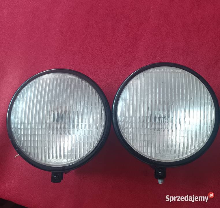 2 Lampy robocze metalowe wladimiriec T25 Pawliczka