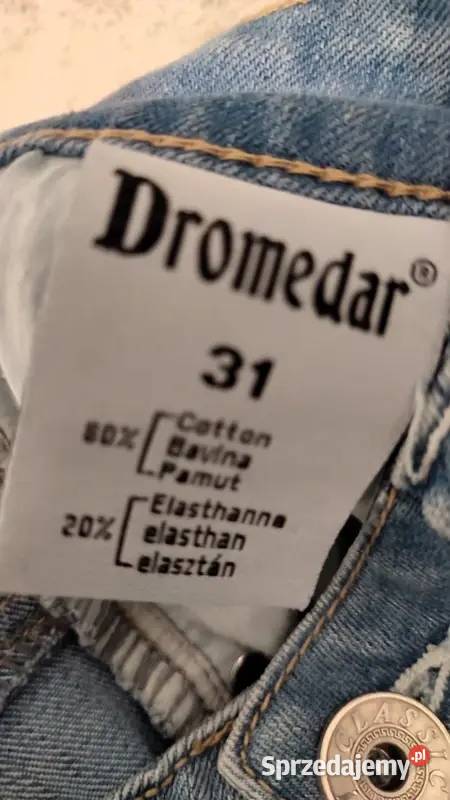Jeansy rybaczki 34 Dromedar śląskie Zawiercie