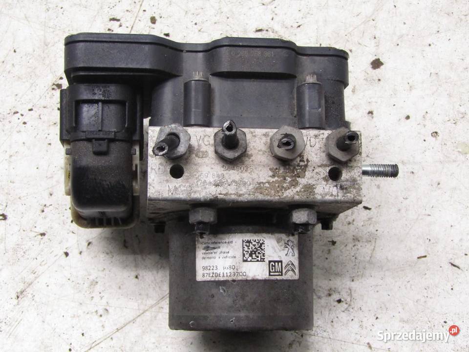 POMPA ABS 12 VTI CITROEN C3 III 2265106508 Pompy hamulcowe sprzedam