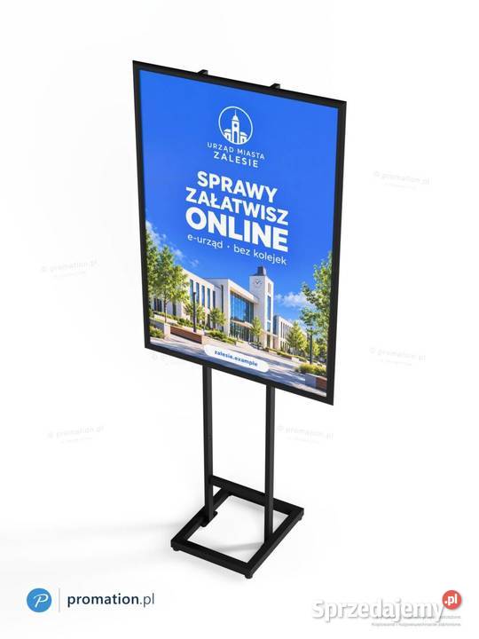 Stojaki na plakaty B1 i A1 do muzeum kina i