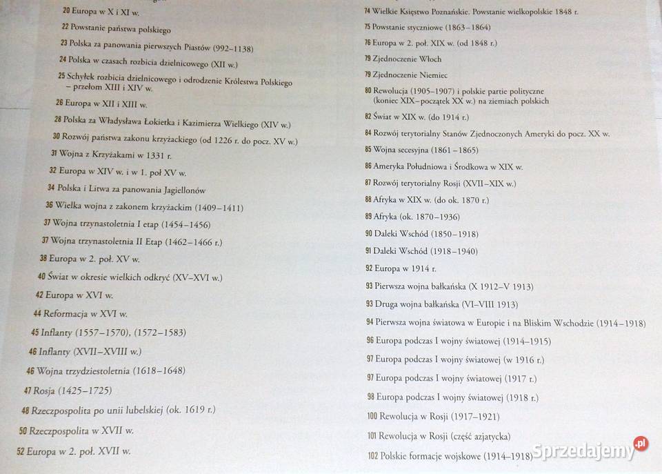 Szkolny atlas historyczny Historia świata i miękka Chełm