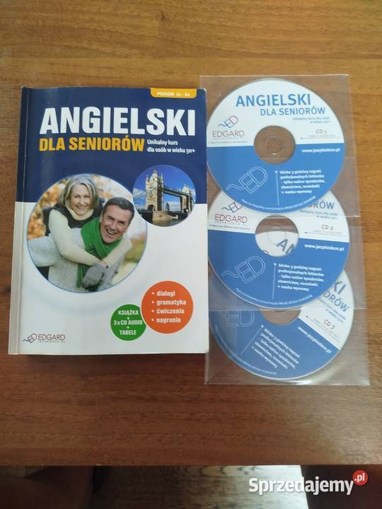 Angielski seniorów poziom A1A2 Olsztyn sprzedam