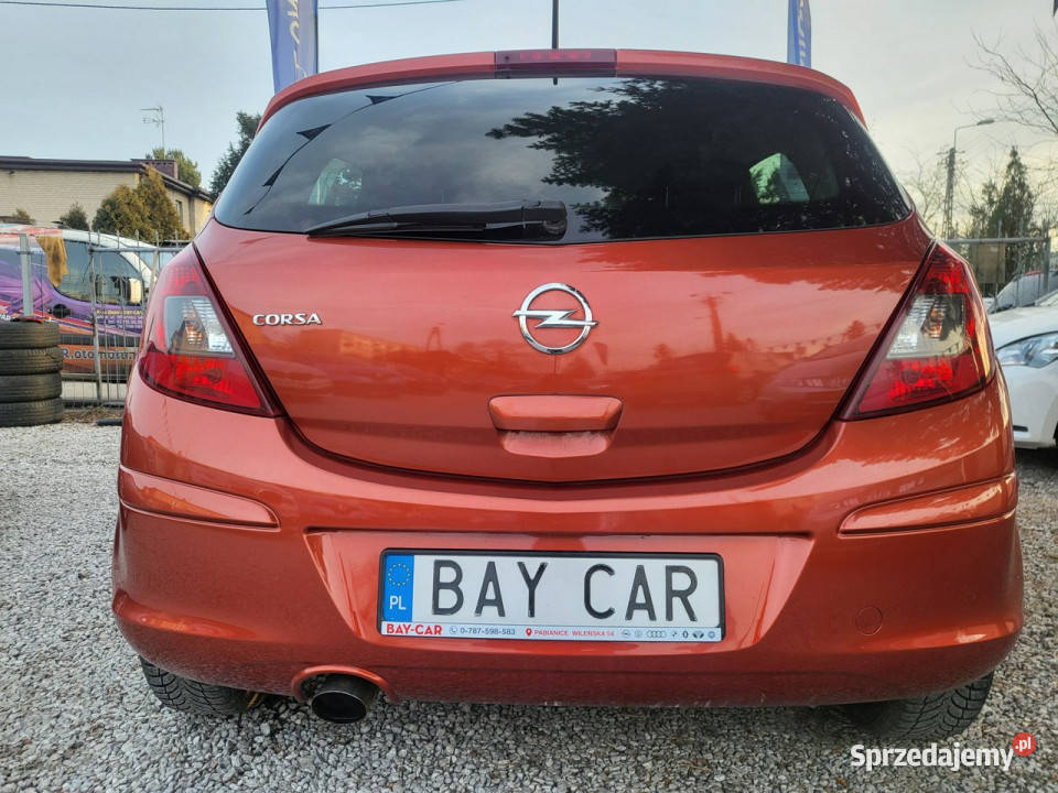 Opel Corsa 12 85 Z Niemiec Zarejestrowana 100 Zarejestrowany w Polsce Pabianice