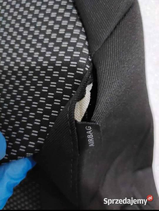 Tapicerka oparcia z fotela kierowcy Skoda Tapicerki samochodowe Warszawa