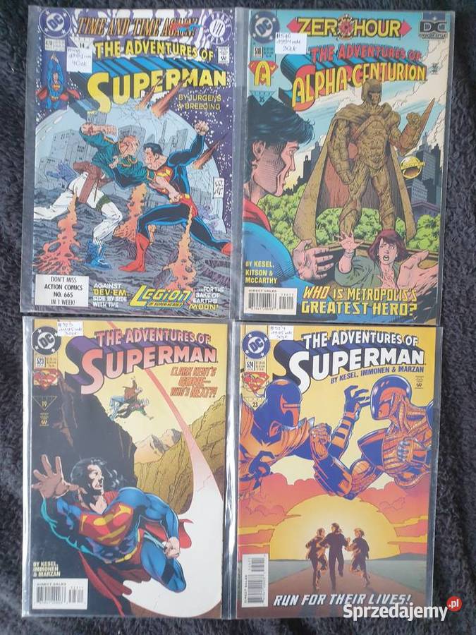The Adventures Of Superman kolekcja 30 komiksów Superbohaterowie Gdynia