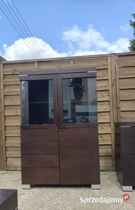 Witryna IMOLA Swarzędzkie Meble wenge WYPRZEDAŻ Warszawa sprzedam