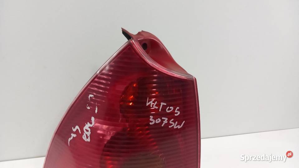 PEUGEOT 307 SW LAMPA TYŁ LEWA Światła stop Zbierkowo sprzedam
