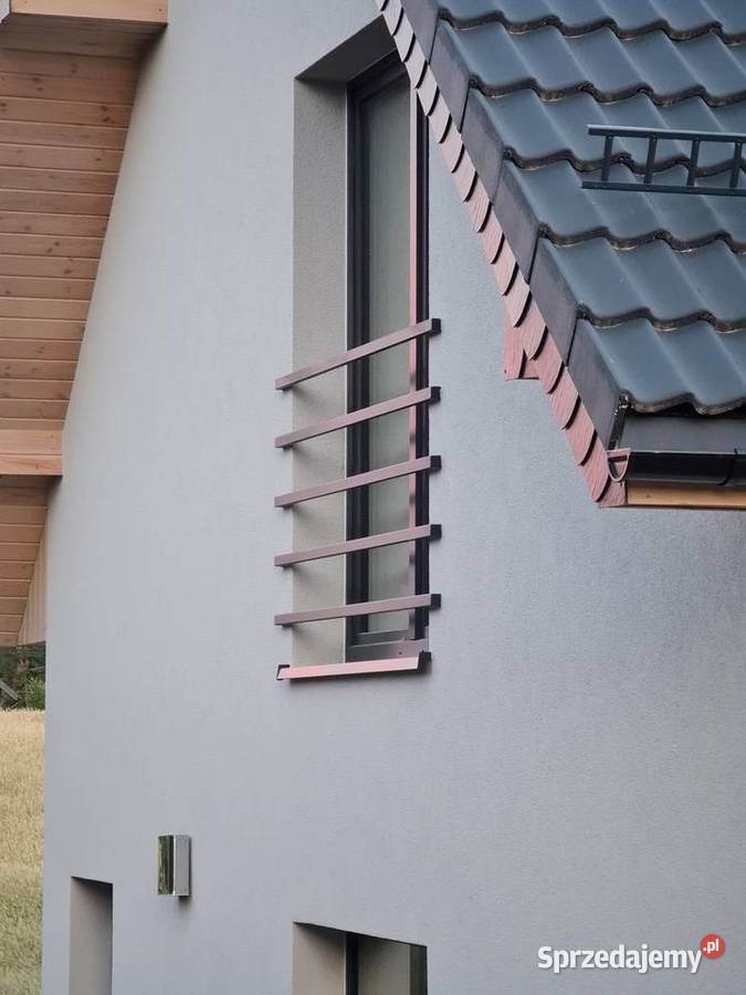 Balkon Francuski LOFT Balustrada zewnętrzna pod