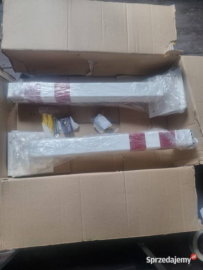 Słupek parkingowy blokada parkingowa składana Świbie