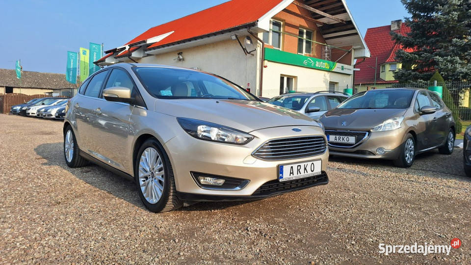 Ford Focus Titanium skóry kamera el szyberdach 1999cm3 Zieleniewo