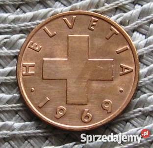 Szwajcaria 2 Rapen 1969r