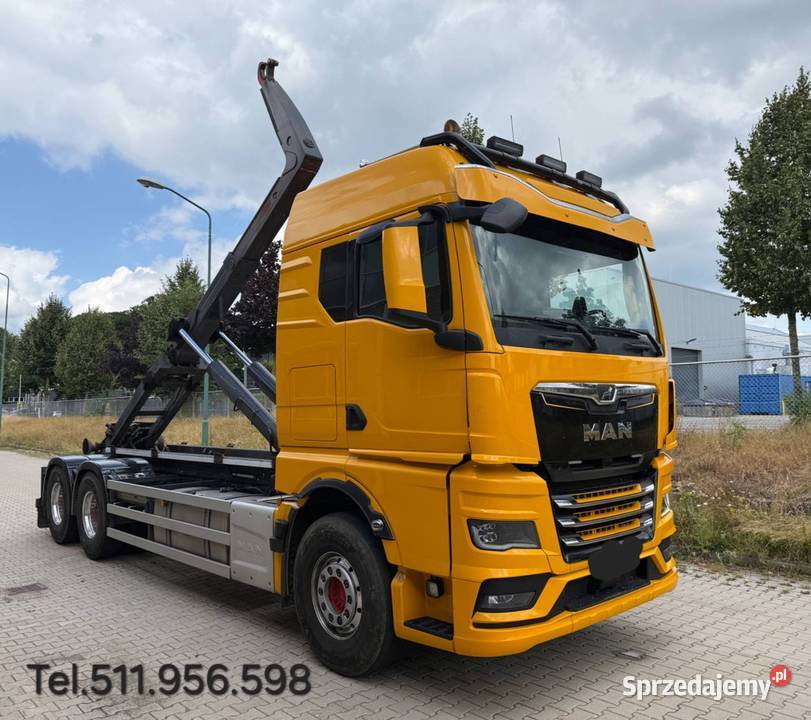 Hakowiec 6x4 Man TGS automatyczna Warszawa