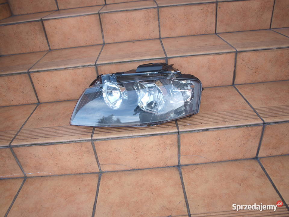 Audi A3 lampa lewa przód zwykła 2003 2008r wielkopolskie Kalisz