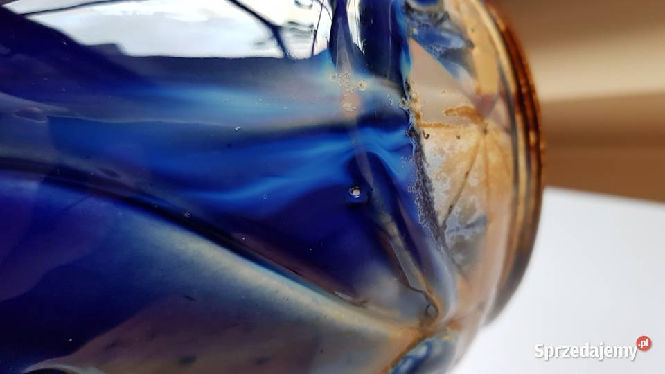 Wazon ceramiczny Faiencerie de Thulin Art Deco śląskie Dąbrowa Górnicza