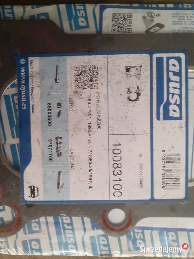 Uszczelka pod głowicę Mazda 323 13 i inne głowice cylindrów lubelskie Puchaczów