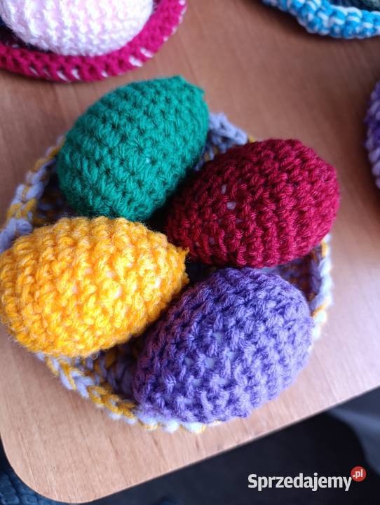 Jajka Wielkanocne kolorowe pisanki kraszanki Kraków