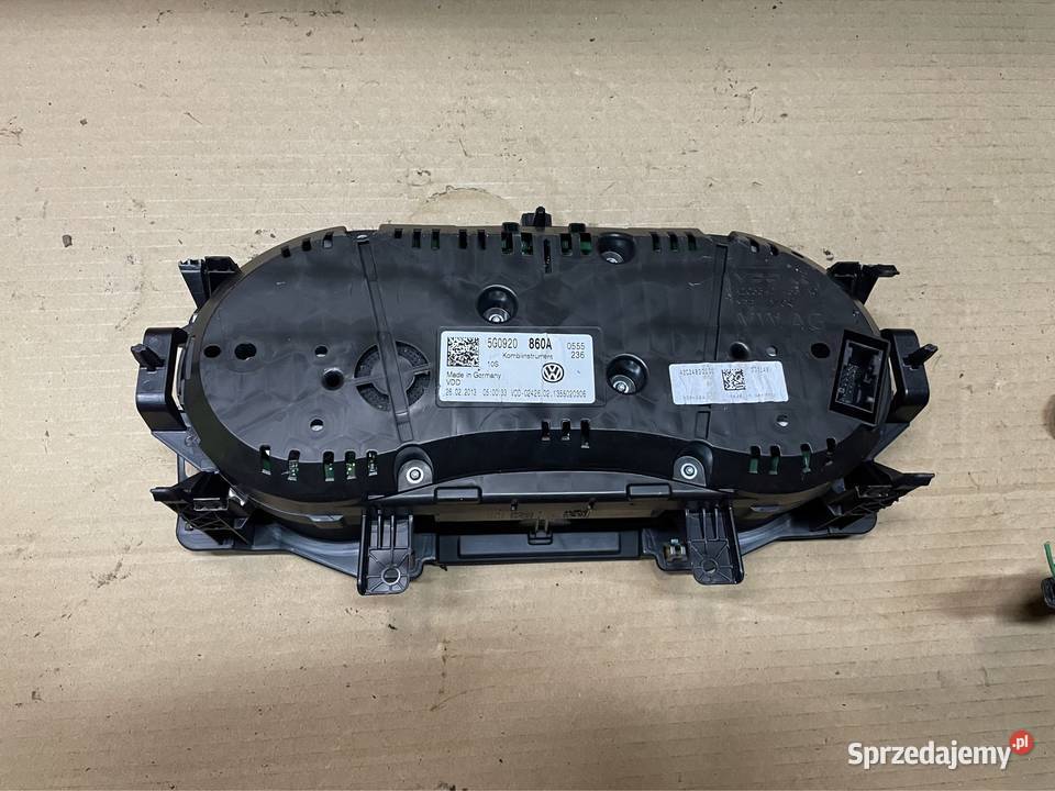 Licznik zegary 5G0920860A vw golf 7 VII tdi liczniki, zegary Wyposażenie wnętrza Szczecin