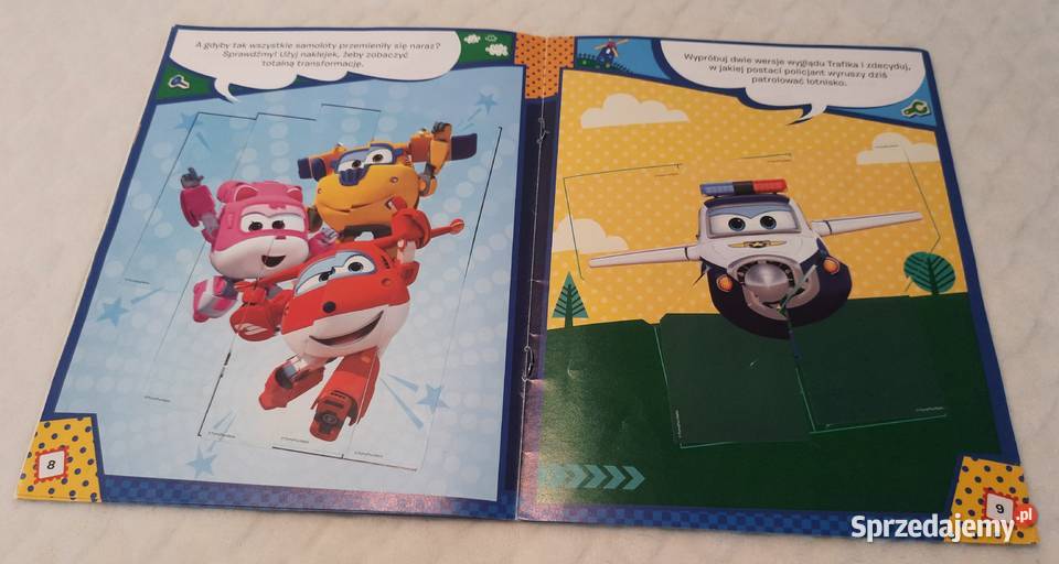 Super Wings Transformacje Ameet 2017 Książeczki Czeladź sprzedam