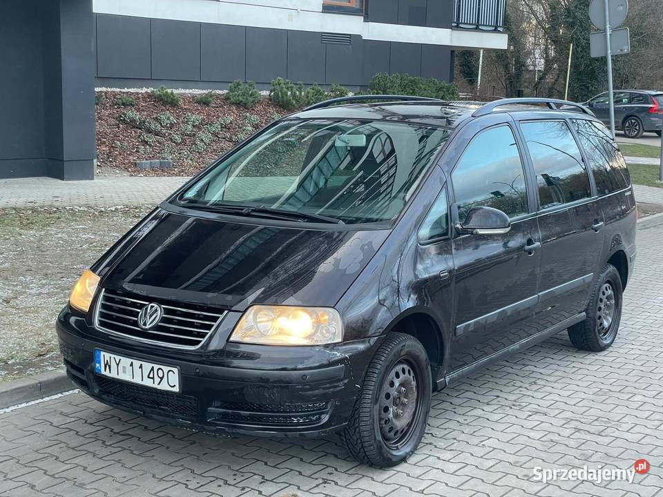 Volkswagen Sharan blokada skrzyni biegów