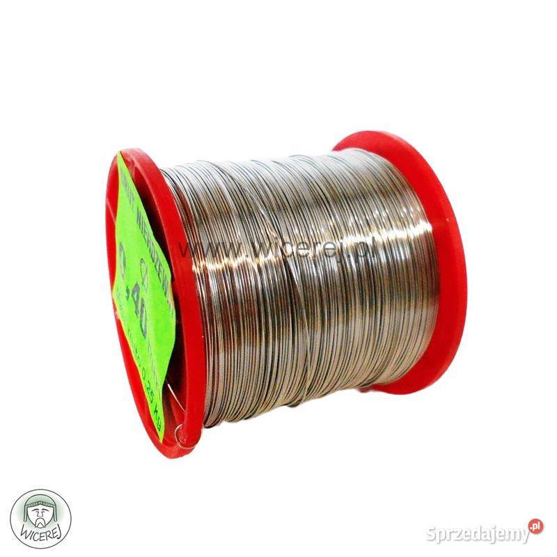 Drut Pszczelarski do Ramek 04mm 025 nierdzewny