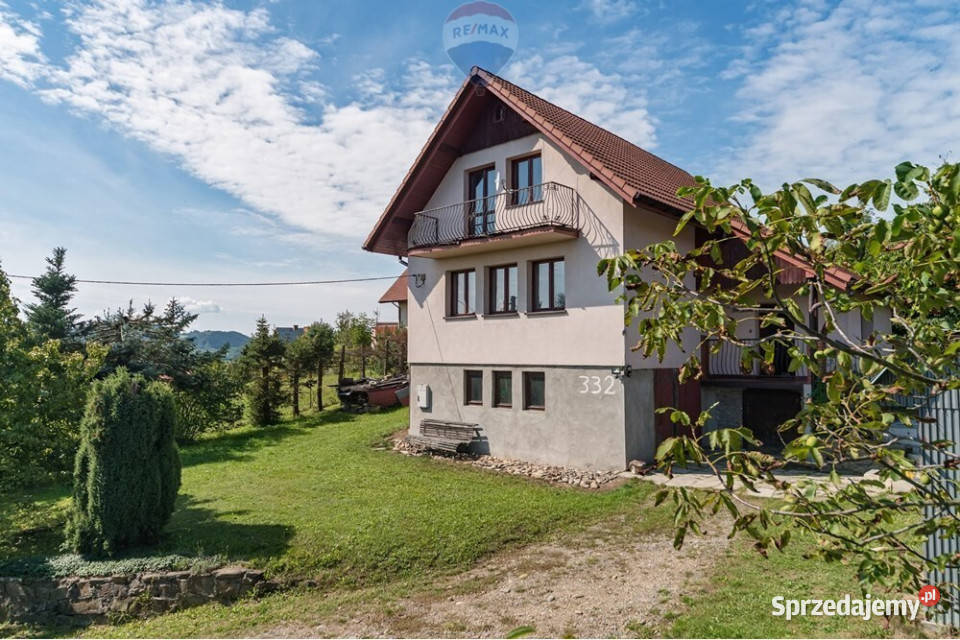 Na sprzedaż dom z widokiem na Jezioro Mucharskie pustak Mucharz