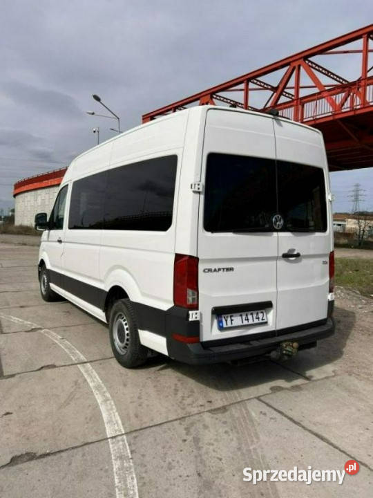 Volkswagen Crafter Vw Crafter 6 osobowy nieuszkodzony Gdańsk