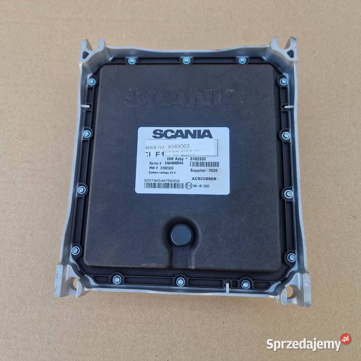 SCANIA ECU STEROWNIK 9349303 3102332 2404080044 Bieleń