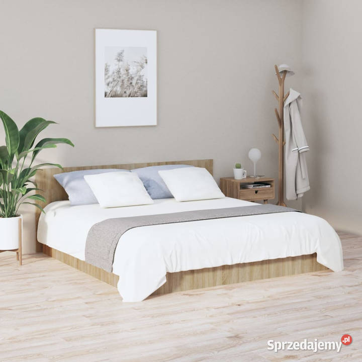 Wezgłowie łóżka dąb sonoma 200x15x80 WM811046 sprzedam