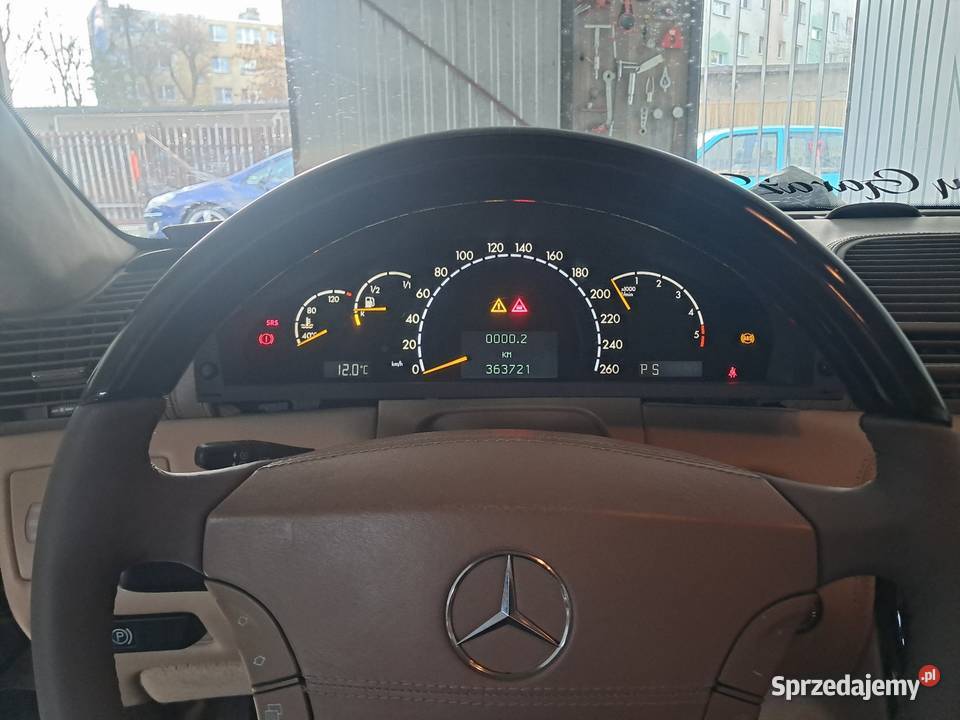 Mercedes w215 w220 zegary licznik osobowe podkarpackie Przemyśl