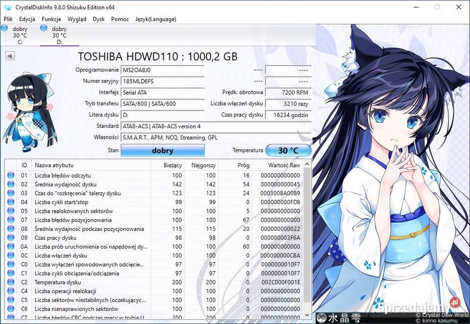 Komputer i5 8600K 16GB DDR4 256Gb SSD 1TB HDD 1000