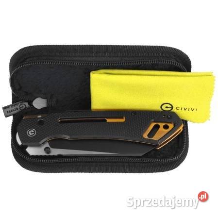 Nóż składany Civivi Buster FG Black G10 Black Warszawa