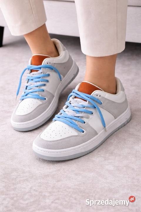 Wyprzedaż Sneakersy damskie r 39 białoszare z