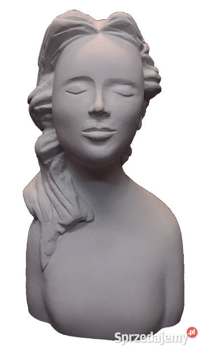 OLA popiersie gipsowe głowa kobiety do Figurki i rzeźby Wrocław