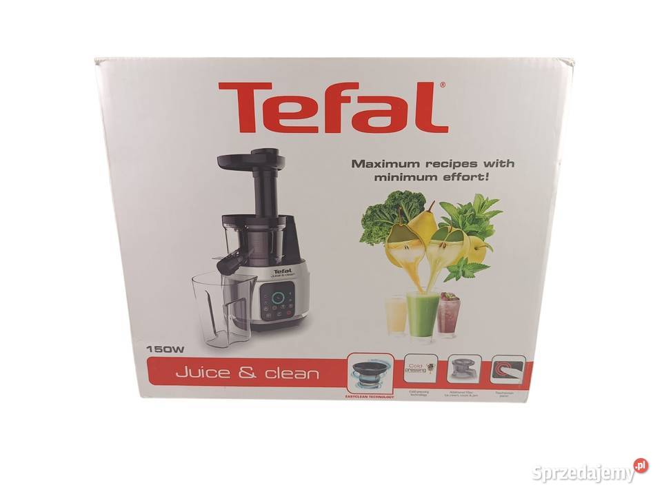 Wyciskarka wolnoobrotowa TEFAL