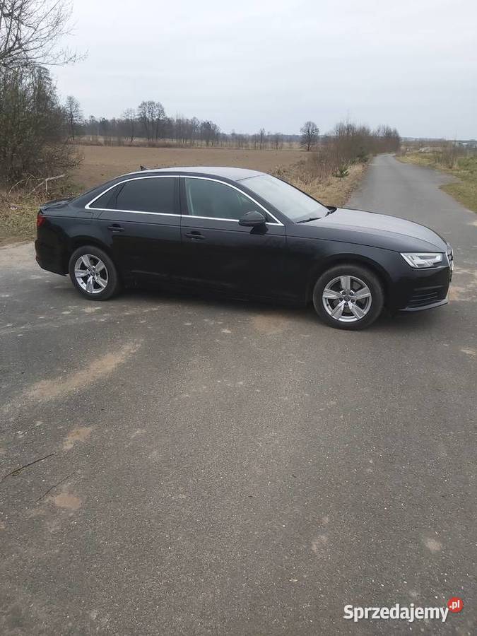 A4 Sedan 2019r 20TDI Automat Brązowe Skóry czarny Syców