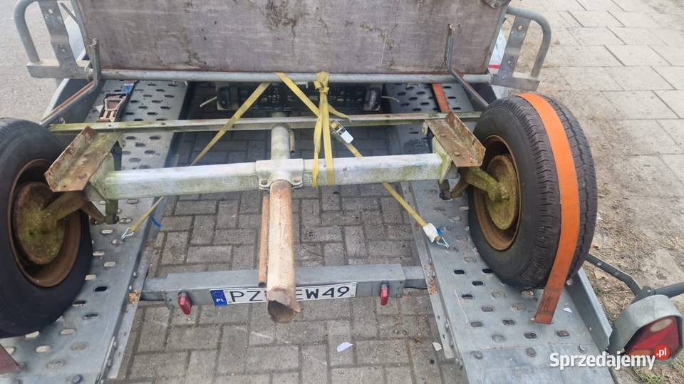 Rama przyczepy dyszel z hamulcem najazdowym oś Bydgoszcz